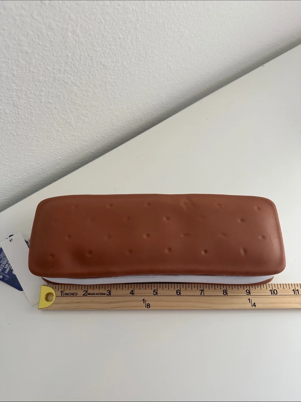 Giant Squishy ICE CREAM SANDWICH Sunny Days Fidget- Kids Sensory Squeeze Toy